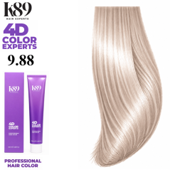 K89 4D Color Experts profesionální barva na vlasy 9.88