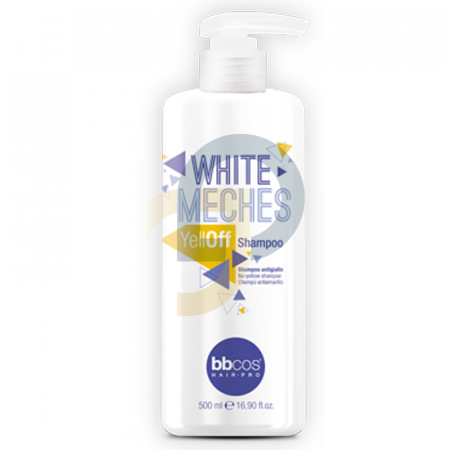 BBcos WHITE MECHES YellOFF Šampón na odstránenie žltých tónov 500 ml