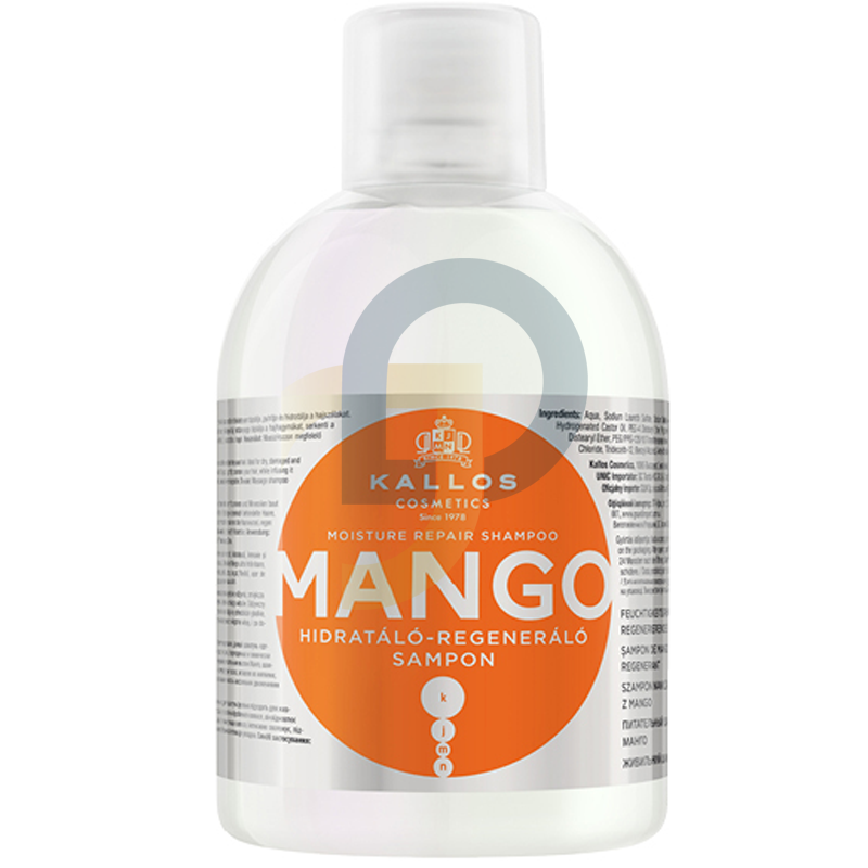 KJMN Mangó Hidratáló- Regeneráló Sampon 1000 ml