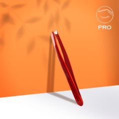 STALEKS Professzionális szemöldökcsipesz EXPERT 11 TYPE 3R piros