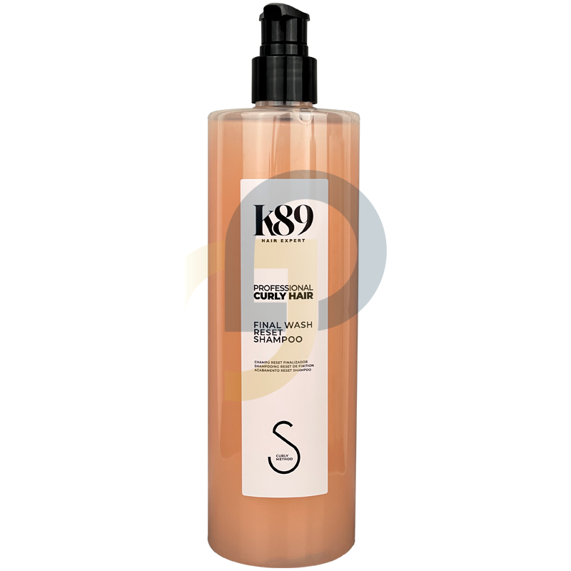 K89 CURLY Hair Final Wash-Reset Šampon na kudrnaté vlasy 500 ml
