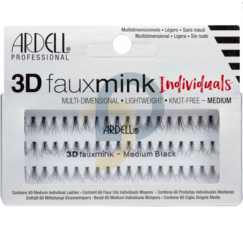 Ardell 3D Faux Mink MEDIUM Lashes
