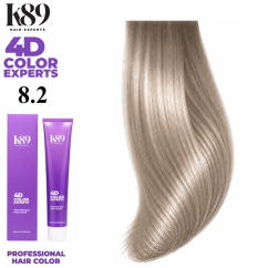 K89 4D Color Experts profesionálna farba na vlasy 8.2