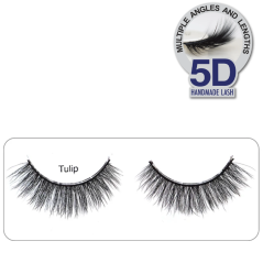 BLOOM 5D Faux Mink umelé mihalnice - Tulip