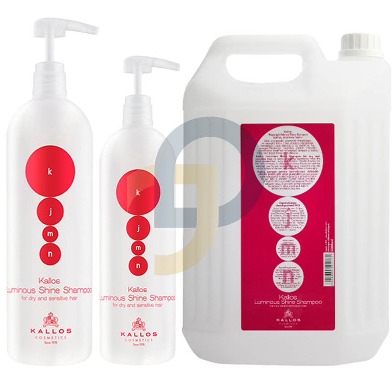 Kallos KJMN LUMINOUS šampón na vlasy rozjasňujúci s dávkovačom