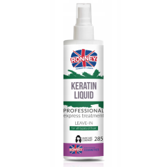 RONNEY KERATIN Liquid Leave-in vyhladzujúci kondicionér 285 ml