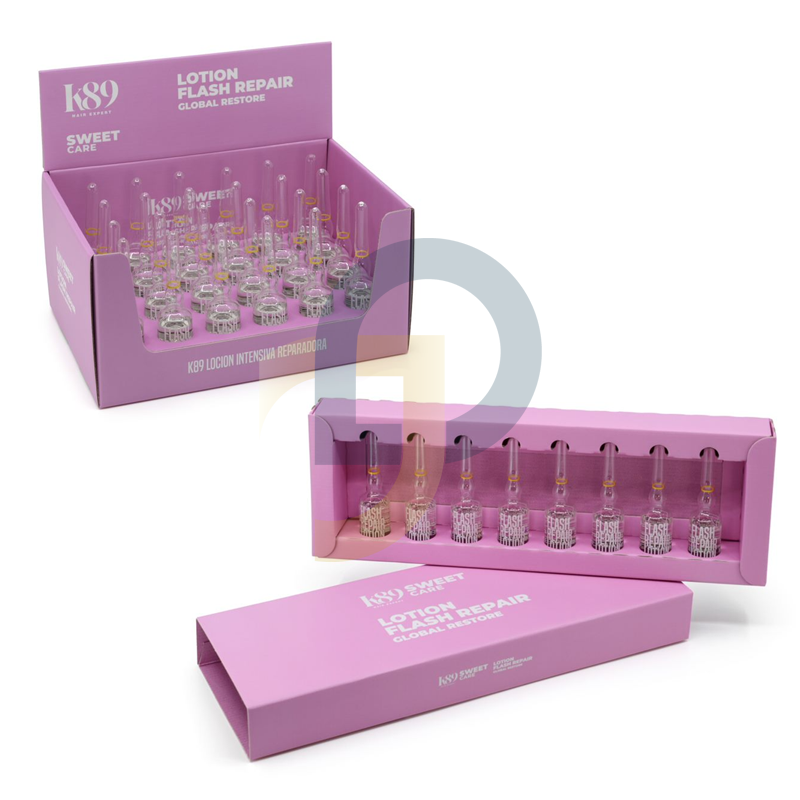 K89 Sweet Care Flash REPAIR Lotion Tápláló ampullák hajra