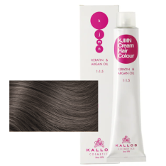 Kallos KJMN krémová farba na vlasy č. 6.00 Tmavý blond plus (Dark Blonde Plus)