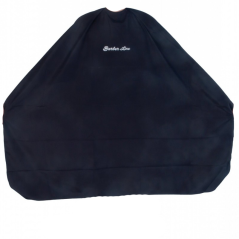 EUROstil Barber Line pláštenka na strihanie čierna