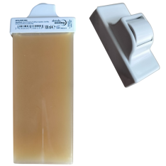 Alveola Szőrtelenítő gyanta MIDI roll-on NATURAL közepes fejjel 100 ml