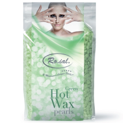 Ro.ial Hot Wax zrníčka vosku GREEN 800 g
