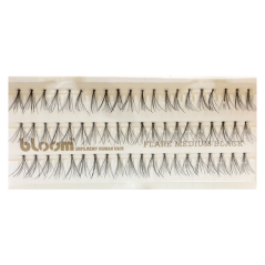 Trsy BLOOM Flare Medium Black - stredne dlhé čierne