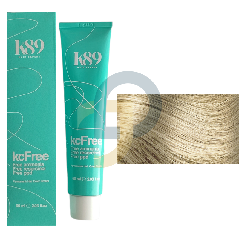 K89 KC Free farba na vlasy 10.22