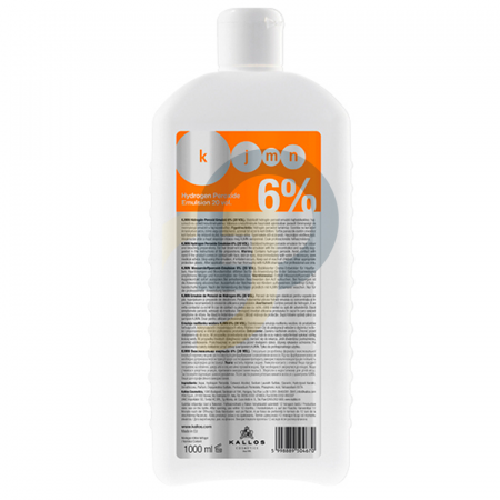 Kallos KJMN peroxid 6% - Objem: 1000 ml