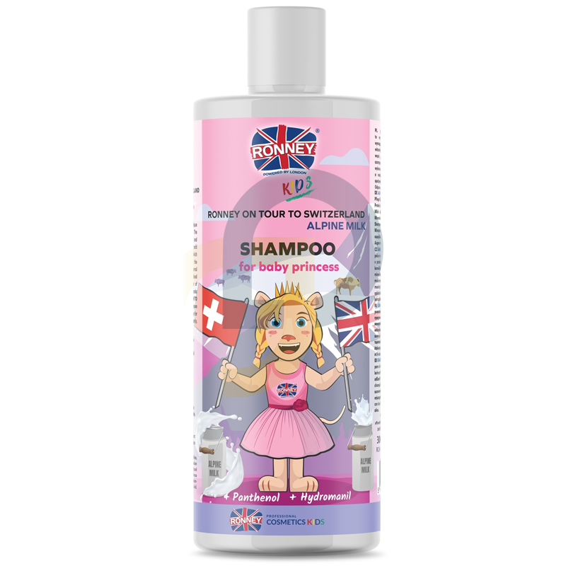 RONNEY KIDS Alpine Milk detský šampón na vlasy 300 ml