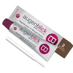 Berrywell farba na obočie a mihalnice s aplikátorom č.3 prír.hnedá 15 ml