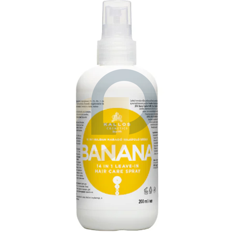 Kallos KJMN Banán 14 in 1 Hajápoló Spray 200 ml