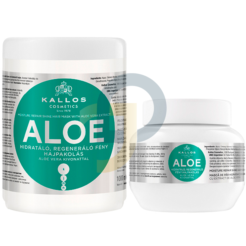 Kallos KJMN ALOE VERA hajpakolás