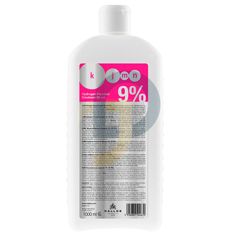 KJMN Hidrogén-Peroxid Emulzió 9% - kötet: 1000 ml KJMN Hidrogén-Peroxid Emulzió 9% - kötet: 1000 ml