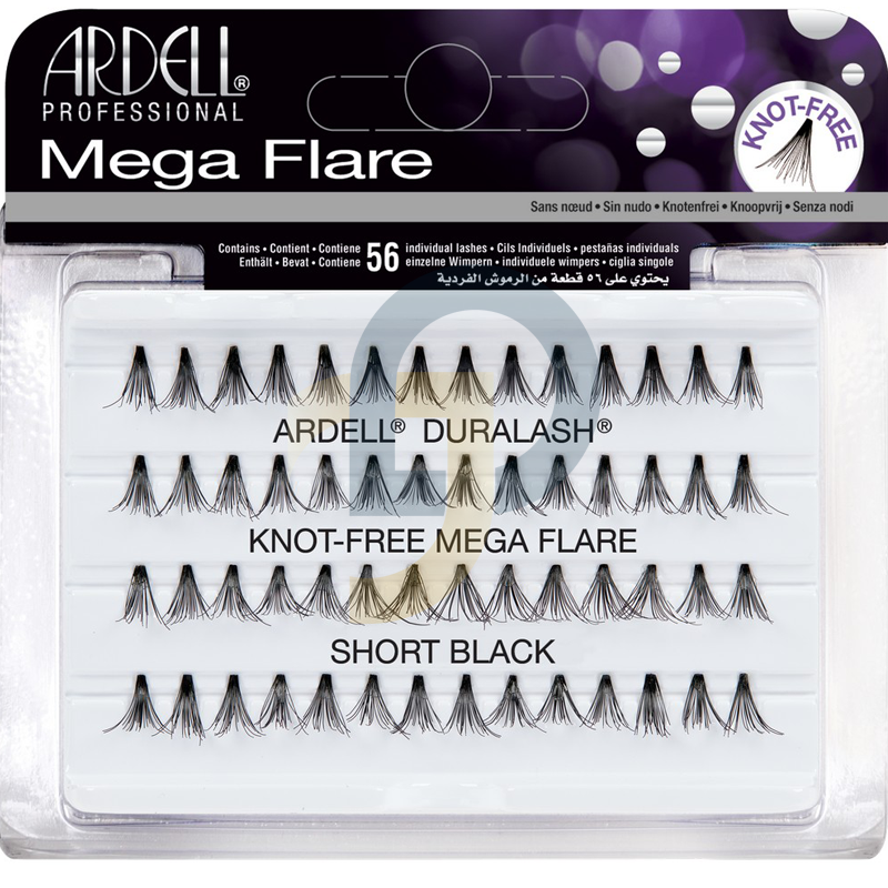 Ardell Mega Flare trsy knot free SHORT