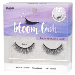 BLOOM 5D Faux Mink umelé mihalnice - Lotus