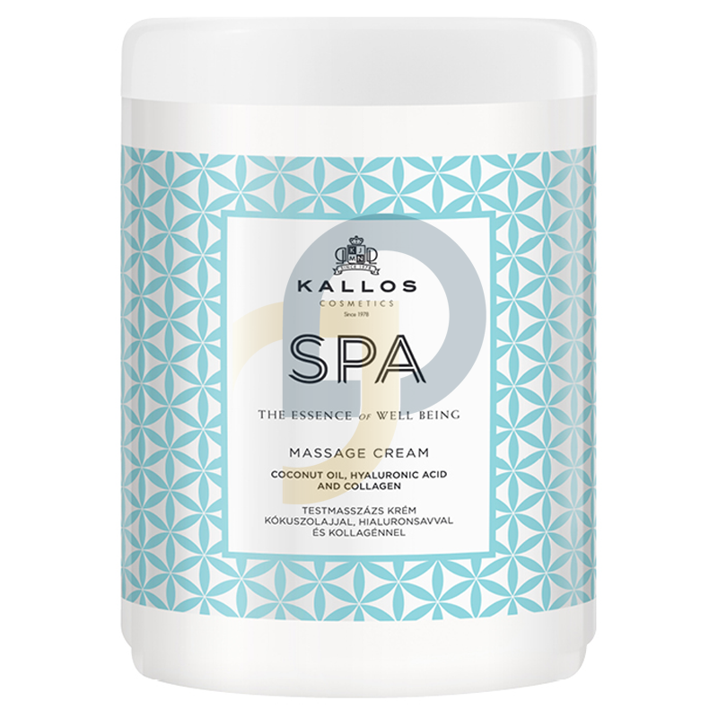 Kallos SPA hidratáló masszázskrém 1000 ml