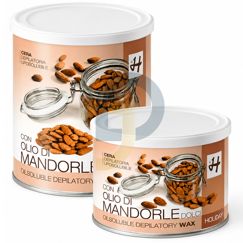 HOLIDAY Liposoluble Hypoalergenní depilační vosk ALMOND HOLIDAY Liposoluble Hypoalergenní depilační vosk ALMOND