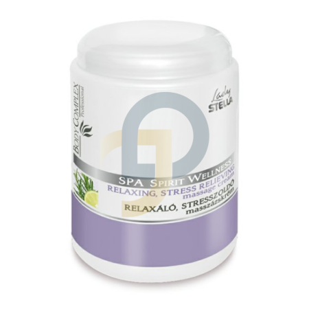 Lady STELLA Body Complex SPA Spirit Wellness Relaxing Cream relaxační a antistresový masážní krém 1000 ml