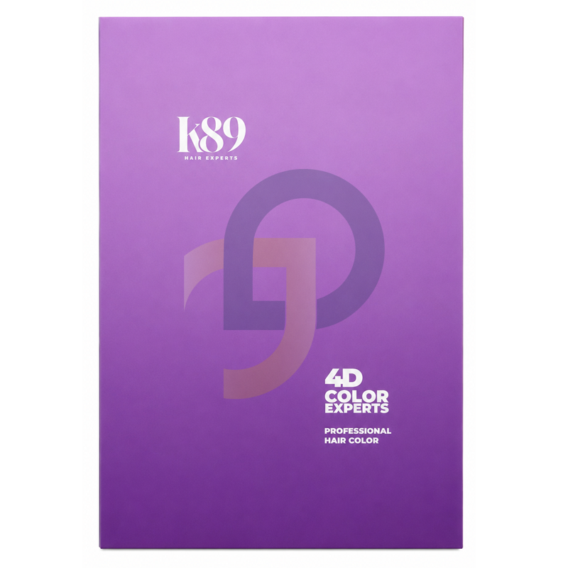 K89 4D Color Experts Profesionální vzorník barev na vlasy