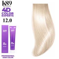 K89 4D Color Experts profesionální barva na vlasy 12.0