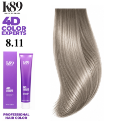 K89 4D Color Experts professzionális hajfesték 8.11