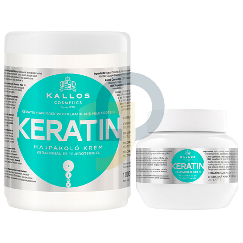 Kallos KJMN KERATIN maska na vlasy regeneračno - hydratačná