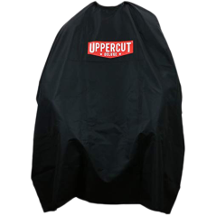 Uppercut Deluxe fekete logós vágóköpeny