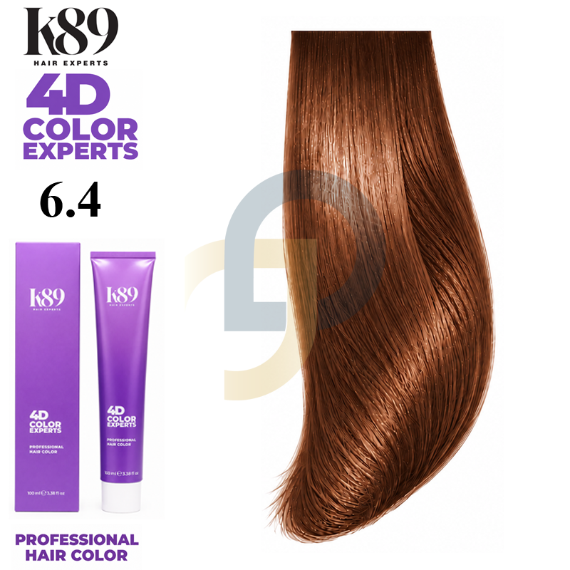 K89 4D Color Experts professzionális hajfesték 6.4