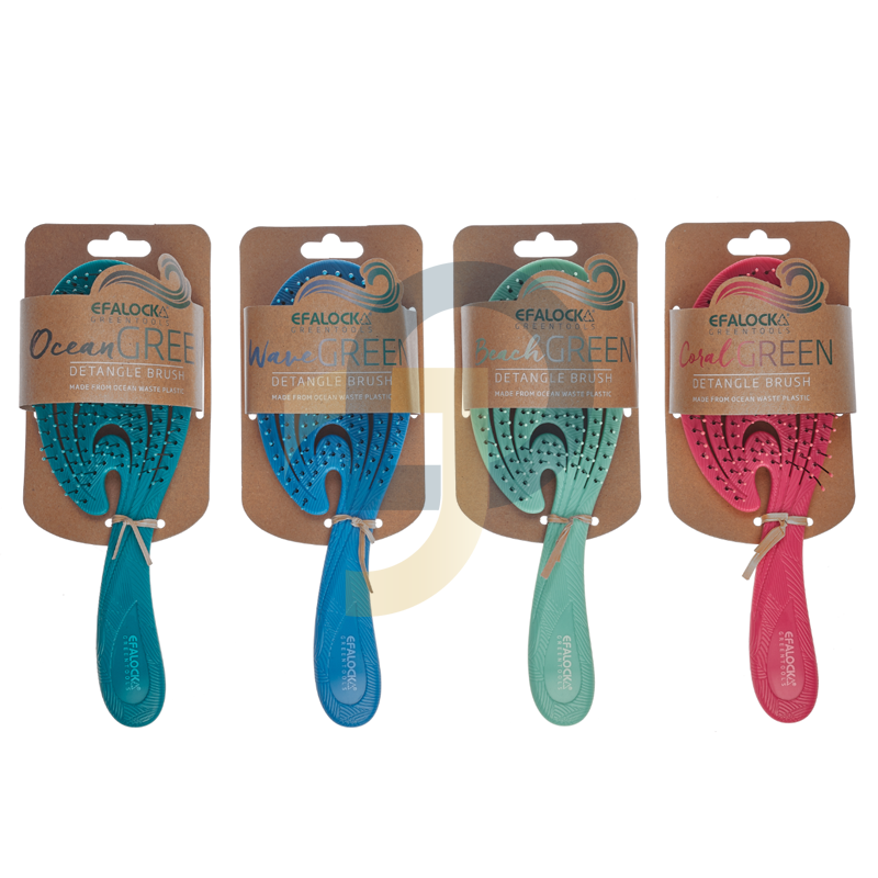 EFALOCK Detangle Brush Kefa na vlasy CORAL
