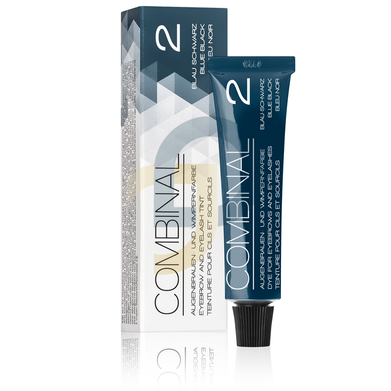 Combinal farba na obočie a mihalnice – Modročierna Nr.2