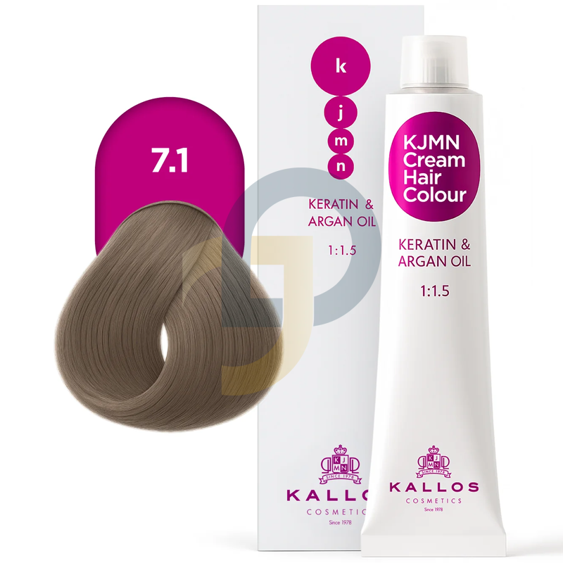 Kallos KJMN krémhajfesték 100 ml 7.1