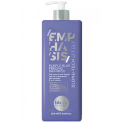 BBcos Emphasis Blond Tech Effect Purple Blue Feeding šampón 500 ml