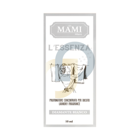 MAMI Milano parfém do prania Diamante Bianco - Biely Diamant - Objem: 10 ml
