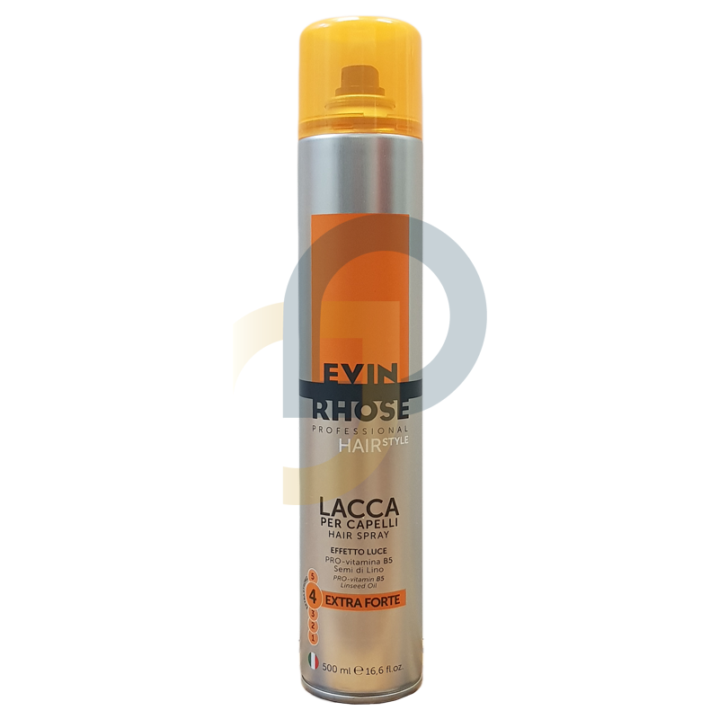 EVIN RHOSE Extra Strong Hold lak na vlasy 500 ml EVIN RHOSE Extra Strong Hold lak na vlasy 500 ml