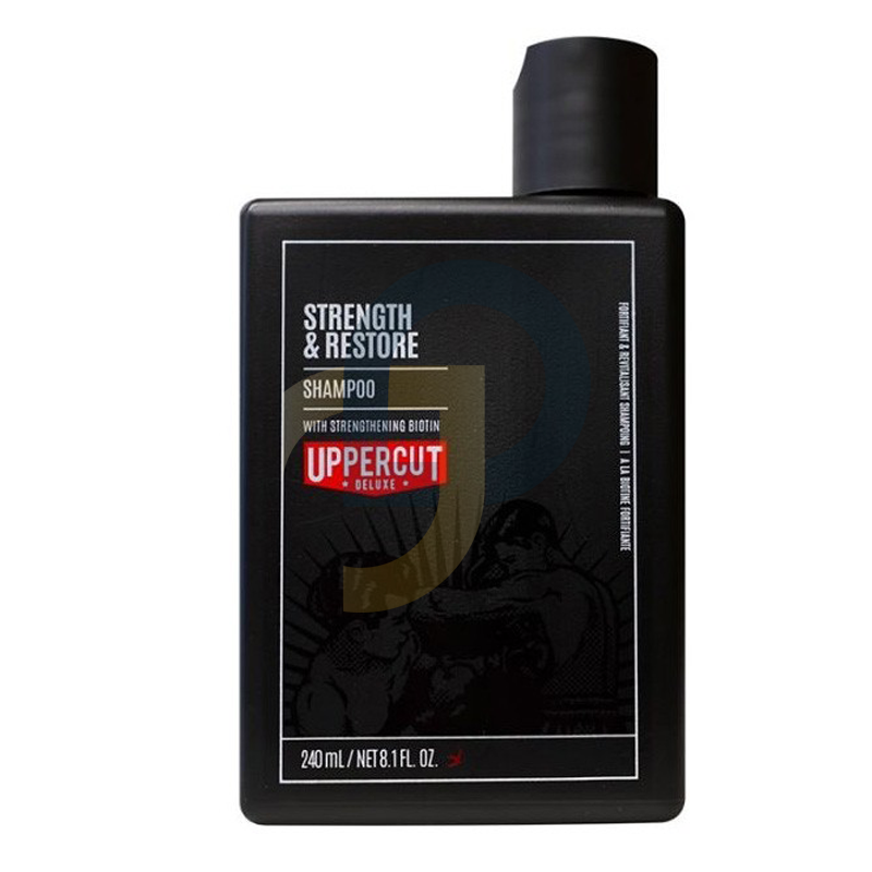 Uppercut Deluxe Strength & Restore sampon erős hajra - kötet: 240 ml
