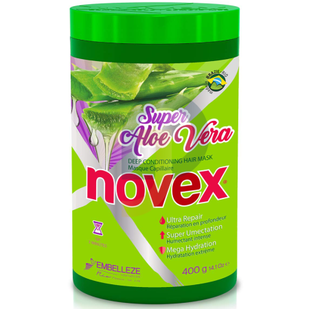 NOVEX Super Aloe Vera hajpakoló 400 ml