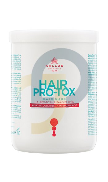 Kallos HAIR PRO-TOX hajpakolás - kötet: 1000 ml