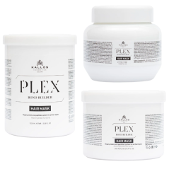 Kallos PLEX Bond Builder maska na vlasy s proteínovým a peptidovým komplexom