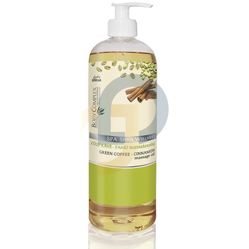 Lady STELLA Omladzujúci masážny olej Zelená káva & Škorica 1000 ml