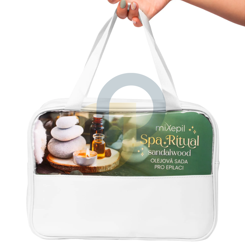 Mixepil Sada na depilaci Oil SPA Ritual SANDALWOOD