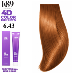 K89 4D Color Experts profesionální barva na vlasy 6.43