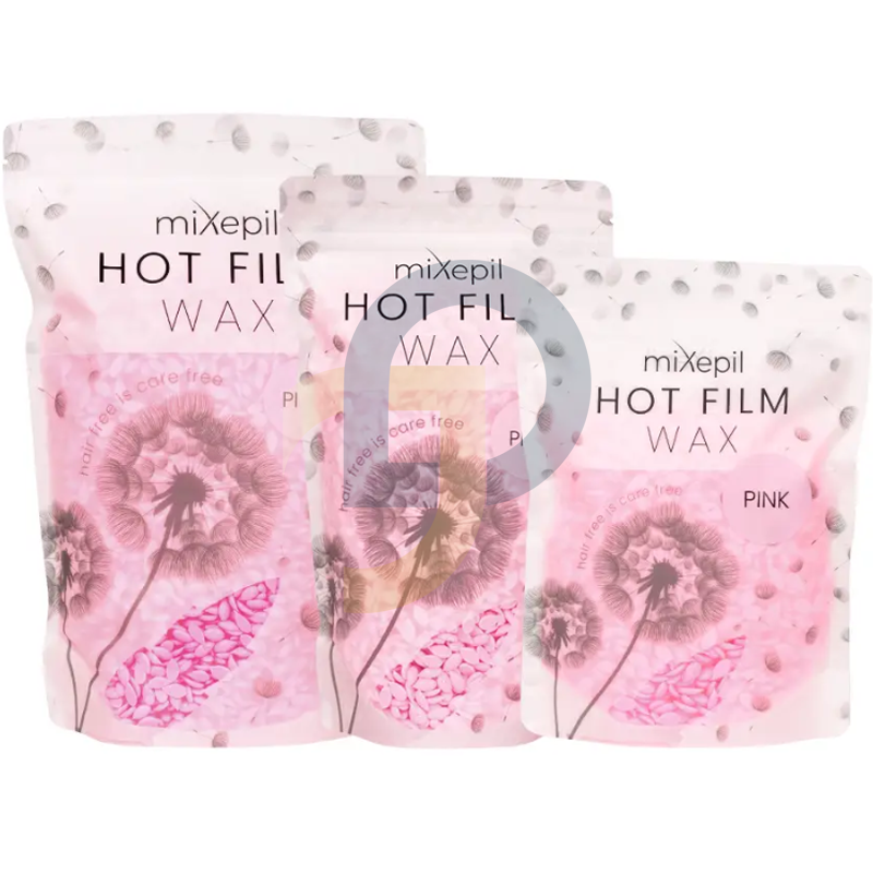 Mixepil FilmWax zrnká voku PINK SELFIE wax depilačný vosk na tvár
