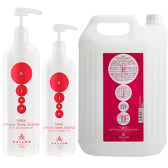 Kallos KJMN LUMINOUS šampon na vlasy rozjasňující s dávkovačem
