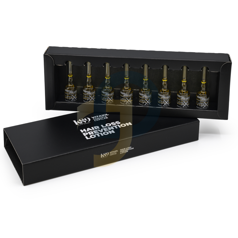 K89 VITAXIL ampulky proti vypadávaniu vlasov - Objem: 8 x 8,3 ml